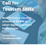 TOURISM 4.0 call for PYMES NEW DEADLINE